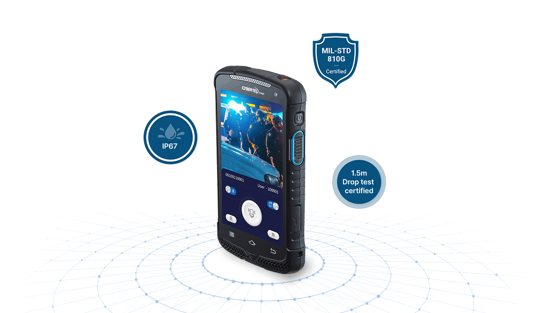 CM65 Rugged Mission Critical Device with IP67 and MIL-STD 810H certification